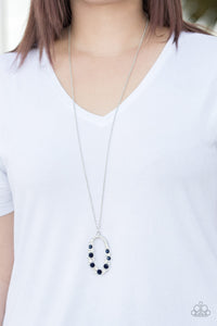 Spotlight Social Blue Necklace