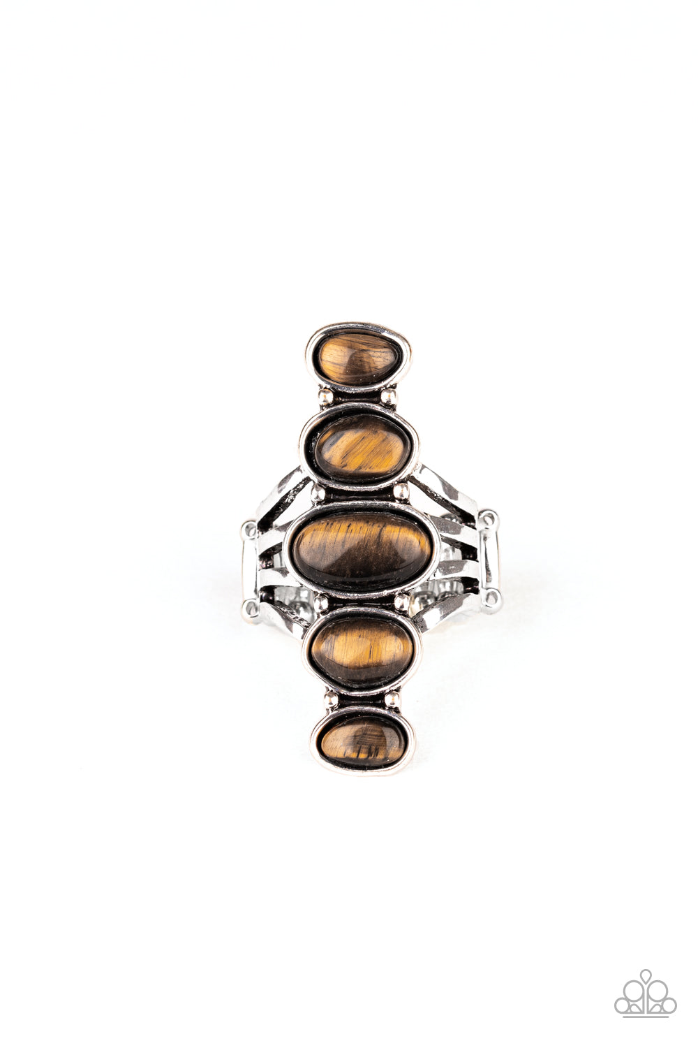 Stone Sublime Brown Ring