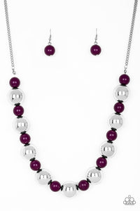Top Pop Purple Necklace