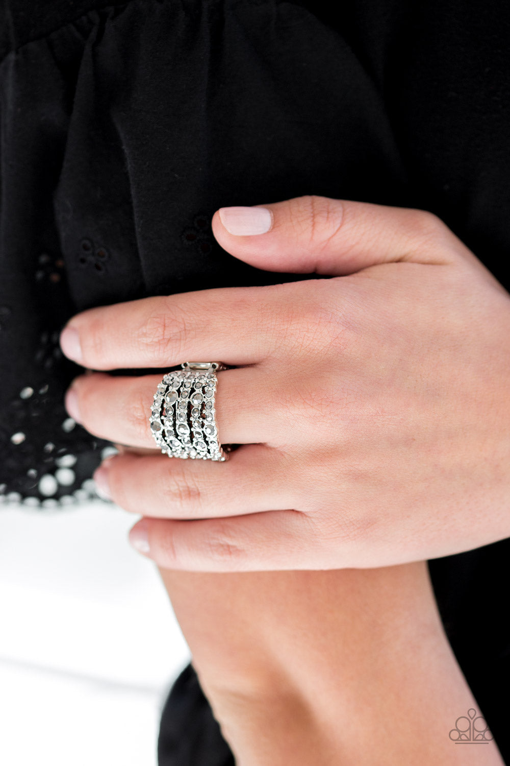 Truly Treasured Black Ring