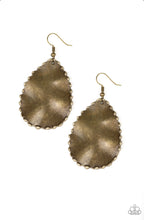 Load image into Gallery viewer, Trail Ware Brass Earring
