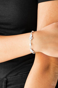 At any cost white bracelet