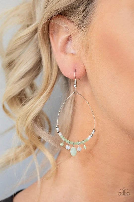 Exquisitely Etheral Green earring
