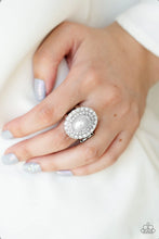 Load image into Gallery viewer, Sprinkle On The Shimmer - White ring
