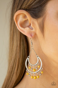 Free -Spirited Spirit yellow earring