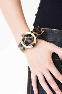 Jungle Cat Couture yellow urban bracelet
