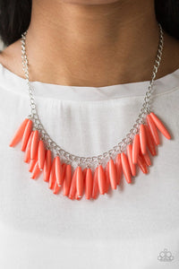 Full of Flavor orange necklace