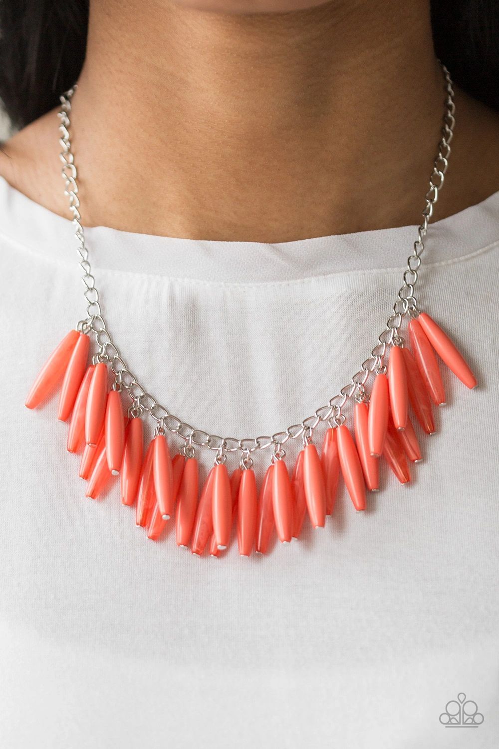 Full of Flavor orange necklace