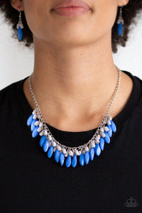 Bead Binge Blue necklace