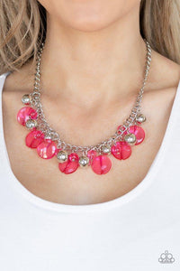 Gossip Glam Pink necklace