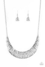 Load image into Gallery viewer, Metallic mechanics Silver necklace
