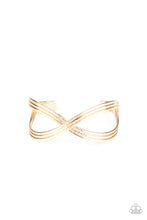 Load image into Gallery viewer, Infinitely Iridescent Gold Bracelet
