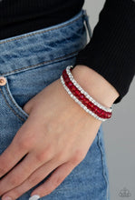 Load image into Gallery viewer, Glam-ified Fashion - Red Bracelet
