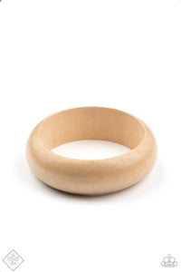 Whimsically Woodsy White Bracelet