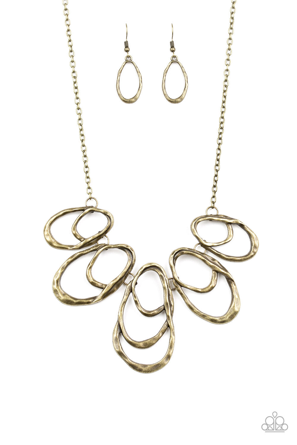 Terra storm Brass Necklace