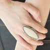 Load image into Gallery viewer, Mineral mine White Ring
