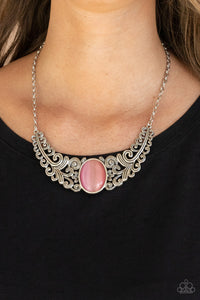 Celestial Eden Pink Necklace