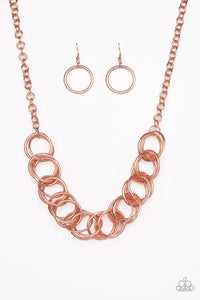 Heavy metal hero Copper Necklace