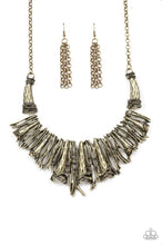 Load image into Gallery viewer, In The MANE stream Brass Necklace
