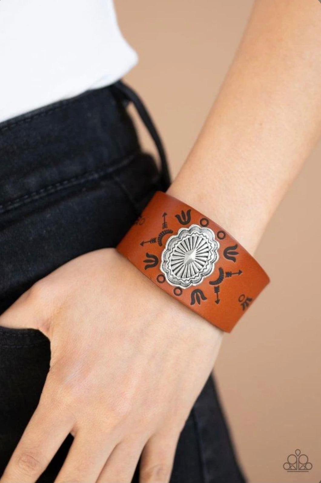Desert badlands Brass Urban Bracelet