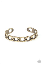Load image into Gallery viewer, LINK tank Brass Bracelet

