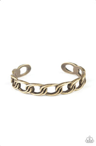 LINK tank Brass Bracelet
