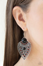 Load image into Gallery viewer, Tribal Territory Black Earring

