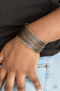 Wire warrior Brass Bracelet
