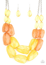Load image into Gallery viewer, Gives me chills Yellow Necklace
