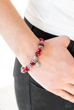 Load image into Gallery viewer, Right on the Romance Red bracelet
