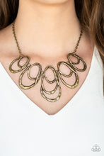 Load image into Gallery viewer, Terra storm Brass Necklace
