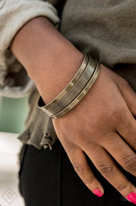 big mash up brass Bracelet