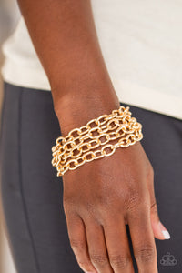 Fast Ball Gold bracelet