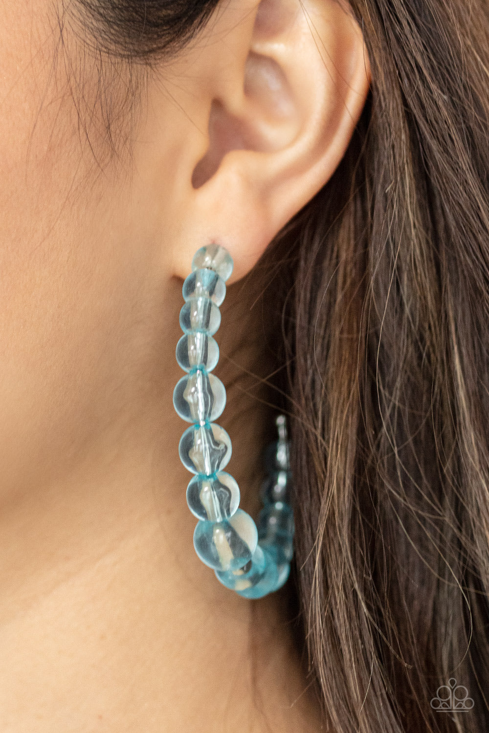In the Clear Blue earring