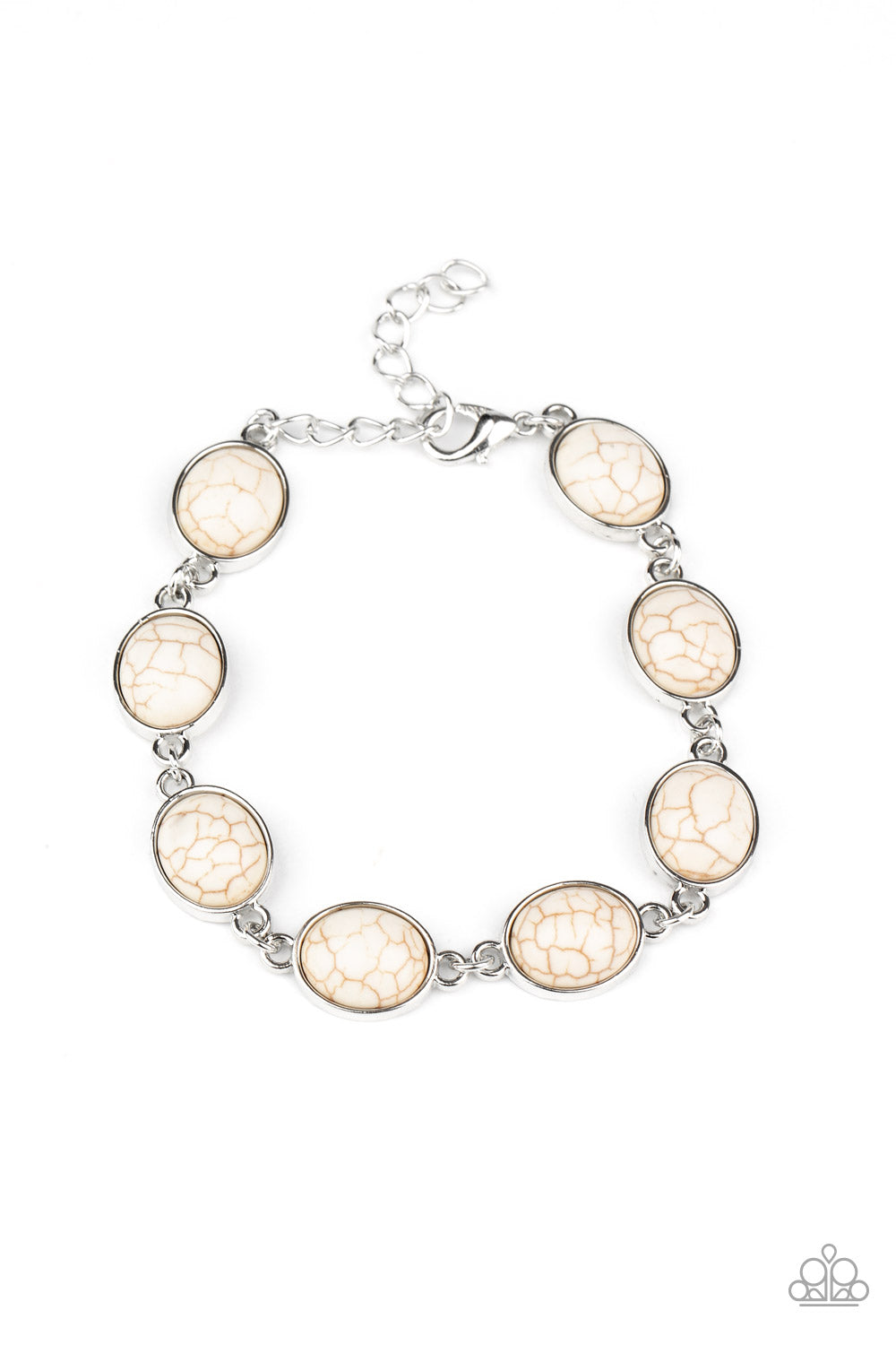 Nice Stonework white Bracelet
