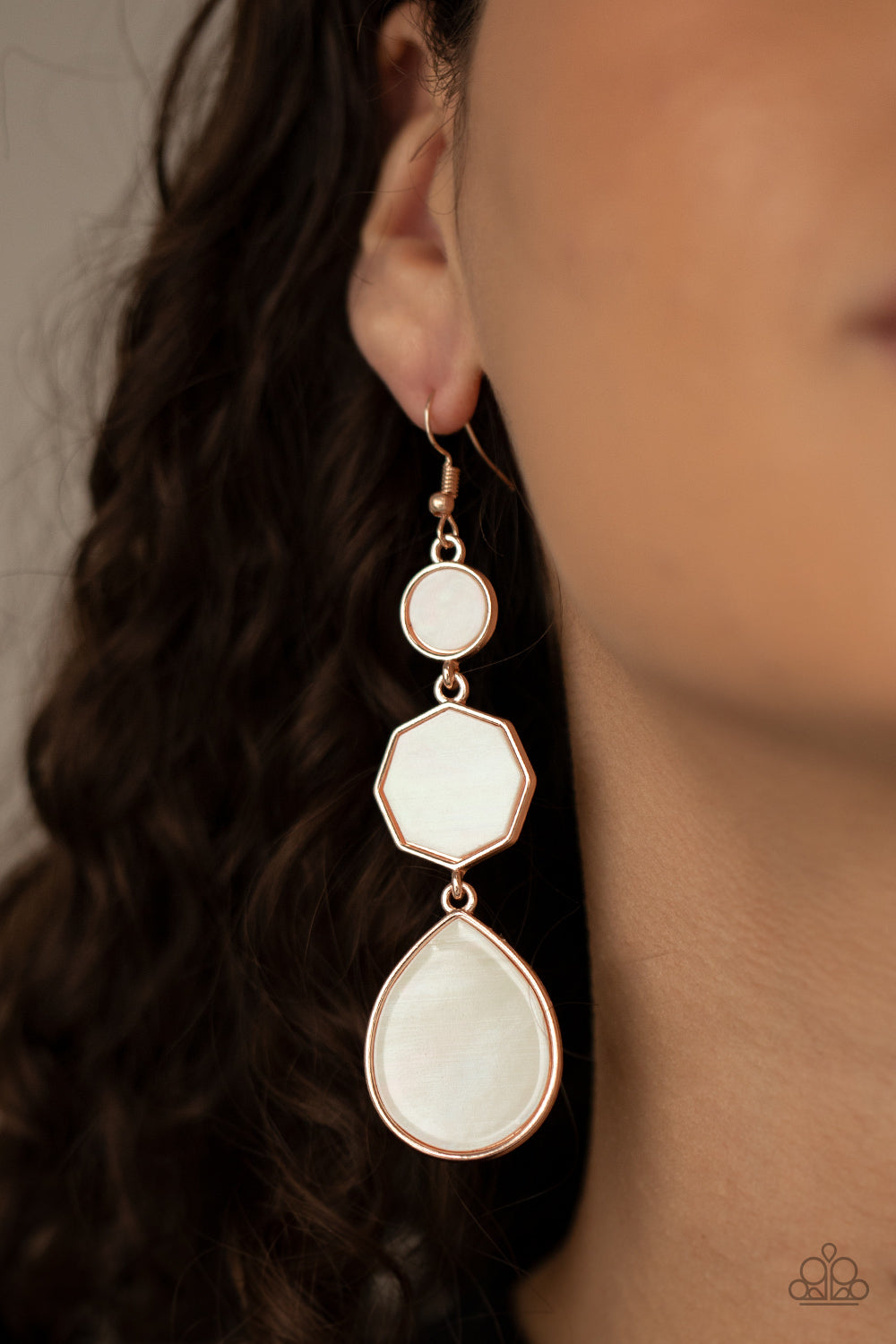 Progressively Posh Rose Gold earring