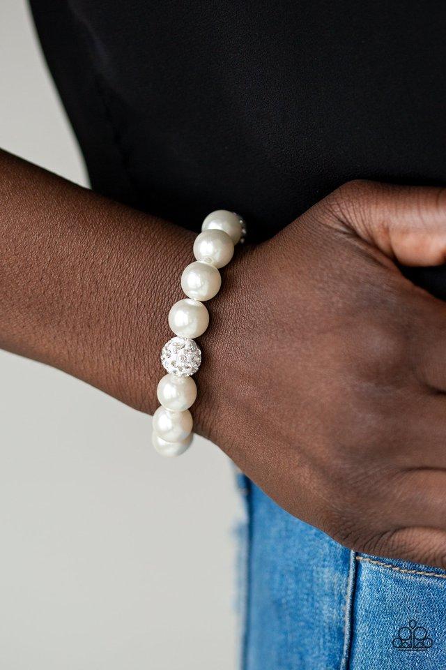 Cake Walk White Bracelet
