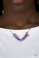 Back to Nature Purple Necklace