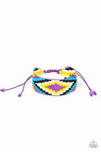 Load image into Gallery viewer, Beautifully Badlands purple bracelet
