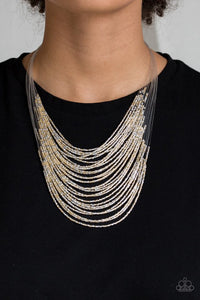Catwalk Queen Multi seedbead necklace