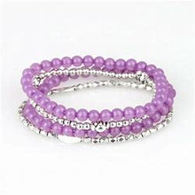 Load image into Gallery viewer, Blooming Buttercups purple bracelet
