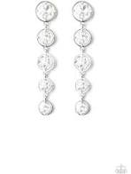 Drippin in Starlight White Post Earring