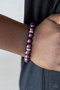 Exquisitely Elite purple bracelet