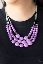 Load image into Gallery viewer, Flirtatiously Fruity purple necklace
