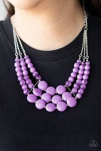 Flirtatiously Fruity purple necklace