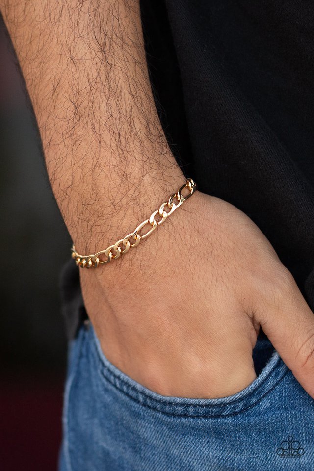 Roll Call gold urban bracelet