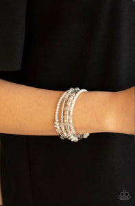 Head Turning Twinkle White Bracelet