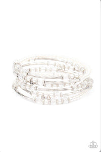 Head Turning Twinkle White Bracelet