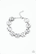 Load image into Gallery viewer, Fabulously Flashy - White Bracelet

