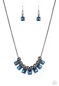 Graciously Audacious Blue Necklace
